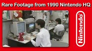  RARE!!! Footage Inside 1990 Nintendo Headquarters in Kyoto