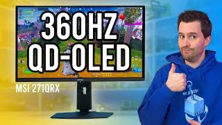 360Hz QD-OLED At A Great Price - MSI MPG 271QRX Review