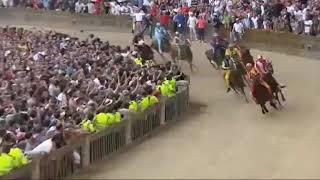 Palio di Siena 2019 grande vittoria della Giraffa con Tittia!