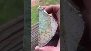 Cool Jade Contact!  #nephrite #jade