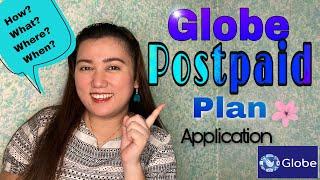 Globe Postpaid Plan Application | Joanna Marie