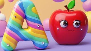 A is for Apple - ABC Alphabet Song  Learn English Alphabets