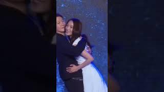 #王珞丹 第一次見到夢中情人#黎明 兩人首次見面深情相擁，前女友李嘉欣曾誇他是四大天王中最帥！  #Shorts