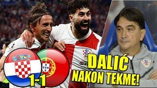 HRVATSKA 1-1 PORTUGAL  DALIĆ NAKON GUSTE UTAKMICE CILJ OSTVAREN