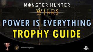 Monster Hunter Wilds How to Make Max Rarity Weapon (+ Commentary) | Power is Everything Trophy Guide