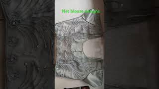 Net blouse designs  #blouse #shorts