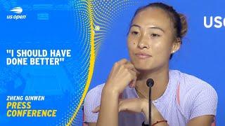 Zheng Qinwen Press Conference | 2024 US Open Quarterfinal