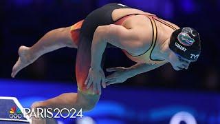 Katie Ledecky, other Team USA swimmers reveal the tech suit struggle | Paris Olympics | NBC Sports