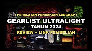 PERALATAN MENDAKI 2024 ‼️ Full Review GEAR LIST ULTRALIGHT HIKING