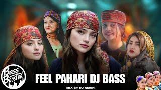 FEEL PAHARI DJ BASS -  NONSTOP  DJ AMAN | PAHARI NATI | NEW PAHARI SONG 2024 #himachalibhailog