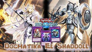 DOGMATIKA EL SHADDOLL DECK PROFILE DUEL LINKS KC CUP REPLAY + DECKLIST [YU GI OH! DUEL LINKS]