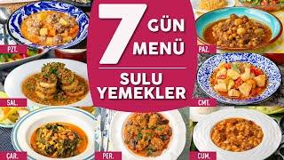 Bugün Ne Pişirsem #2: 7 Güne 7 Farklı Sulu Yemek Tarifi (Menü Önerileriyle!) - Sulu Yemek Tarifleri