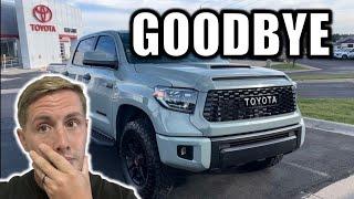 IDIOT Sells His MINT 2021 Toyota Tundra TRD Pro to Famous Dude!