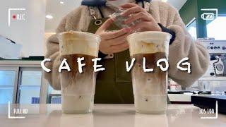 Eng) 모든 걸 마스터한 개인 카페 알바 브이로그| cafe vlog | 동네 카페