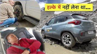 गाड़ी को छोड़ो ! यहाँ इंसान ही फुस्स - Toughest 350 kms of My LIFE | Part 2