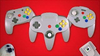 N64 Controller Review Rumble - Switch vs Brawler64 vs Tribute64