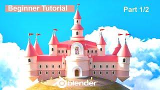 How to Create an EPIC Castle in Blender 3D (Part 1) - Beginner Tutorial