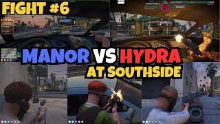 MANOR SMOKE HYDRA 6V6 AT SOUTHSIDE  FIGHT #6 | MULTIPOV | NOPIXEL 4.0 GTA RP