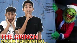 MENAKUTKANMONSTER THE GRINCH DATANG KERUMAH ARIK SEMUA LARI UNTUK SEMBUNYI!! | Mikael TubeHD