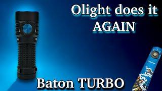 Micro THROWER? Yep. Baton Turbo by Olight is crazy