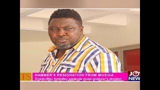 Hammer’s Resignation from MUSIGA - Let’s Talk Entertainment on JoyNews