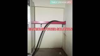 200 Kva Toshiba Mitsubishi UPS Installation Done By Glorious Power Solutions