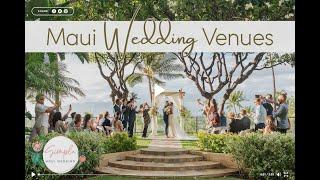 Maui Wedding Venues - View Top Wedding Venues in Maui Hawaii