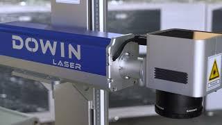 DOWIN Desktop 20w 30w 50w fiber laser marking machine