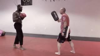 Spinning Back Kicks with Holly Holm, BJ Penn and Jon Jones