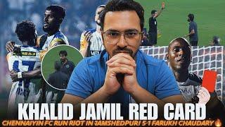 Chennaiyin FC vs Jamshedpur FC 5-1 | Khalid Jamil Red Card | Penalty Controversy | ISL 2024