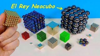 Mi colección de NEOCUBOS magnéticos, ¡de PEQUEÑOS a ENORMES!