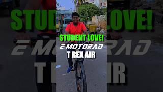 Student Love Emotorad T Rex Air | Bharath cycle hub #youtubeshorts #youtube