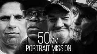 Run and Gun 50mm PORTRAIT Photography Mission - Great for Beginners