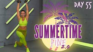 45 Minute Cardio Circuit Workout | Summertime Fine 2.0 - Day 55