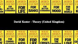 David Kester - What Design Can Do 2013