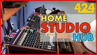 TASCAM MODEL 12 AS A HOME STUDIO MIXER/HUB | 424recording.com