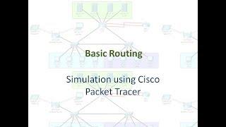 Basic Routing using Cisco Packet Tracer