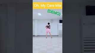Oh, My Cara Mia Linedance #demo #High Beginner #그레이스제이라인댄스 #라인댄스블라썸