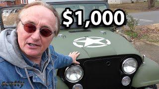 Buying a Military Vehicle for Only $1,000