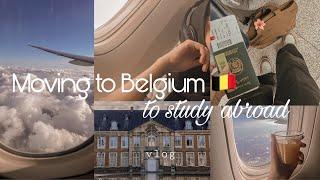 Pakistan to Belgium  ️ | Moving to belgium as a female pakistani student for masters VLOG