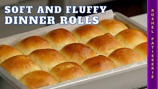 Soft & Fluffy Dinner Rolls | לחמניות רכות ואווריריות | Kosher Pastry Chef