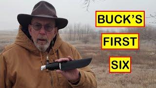 LAYING IT ON THE LINE!  BUCK KNIVES INTRODUCES SIX PRODUCTION MODELS