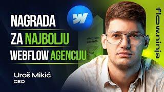 Najbolja Webflow Enterprise agencija na svijetu je iz Niša - Uroš Mikić (Flow Ninja)