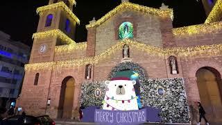 torrevieja in December christmas lights 