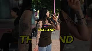 Guys from Korea vs guys from Thailand  #korea #thailand #dating #streetinterview