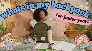 Whats In My Backpack For Junior Year! / whats in my backpack 2024