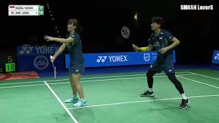 KIM Won Ho/ JEONG Na Eun vs Rehan Naufal KUSHARJANTO/ Lisa Ayu KUSUMAWATI Mix Doubles SF