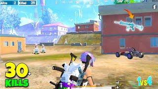 30 KILLS SOLO VS SQUAD | PUBG MOBILE LITE GAMEPLAY - INSANE LION