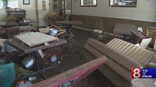 Flood clean-up continues in Seymour