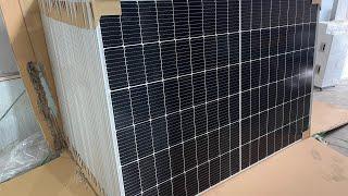 Thanh Tùng Solar & ICT đang phát trực tiếp! Cập kho Pin Mặt Trời 405w và 550w chuyên công trình.